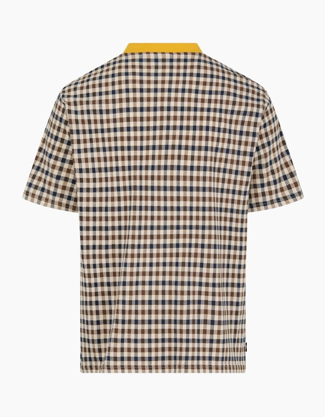 Aquascutum Active Iconic Check Beige T-Shirt