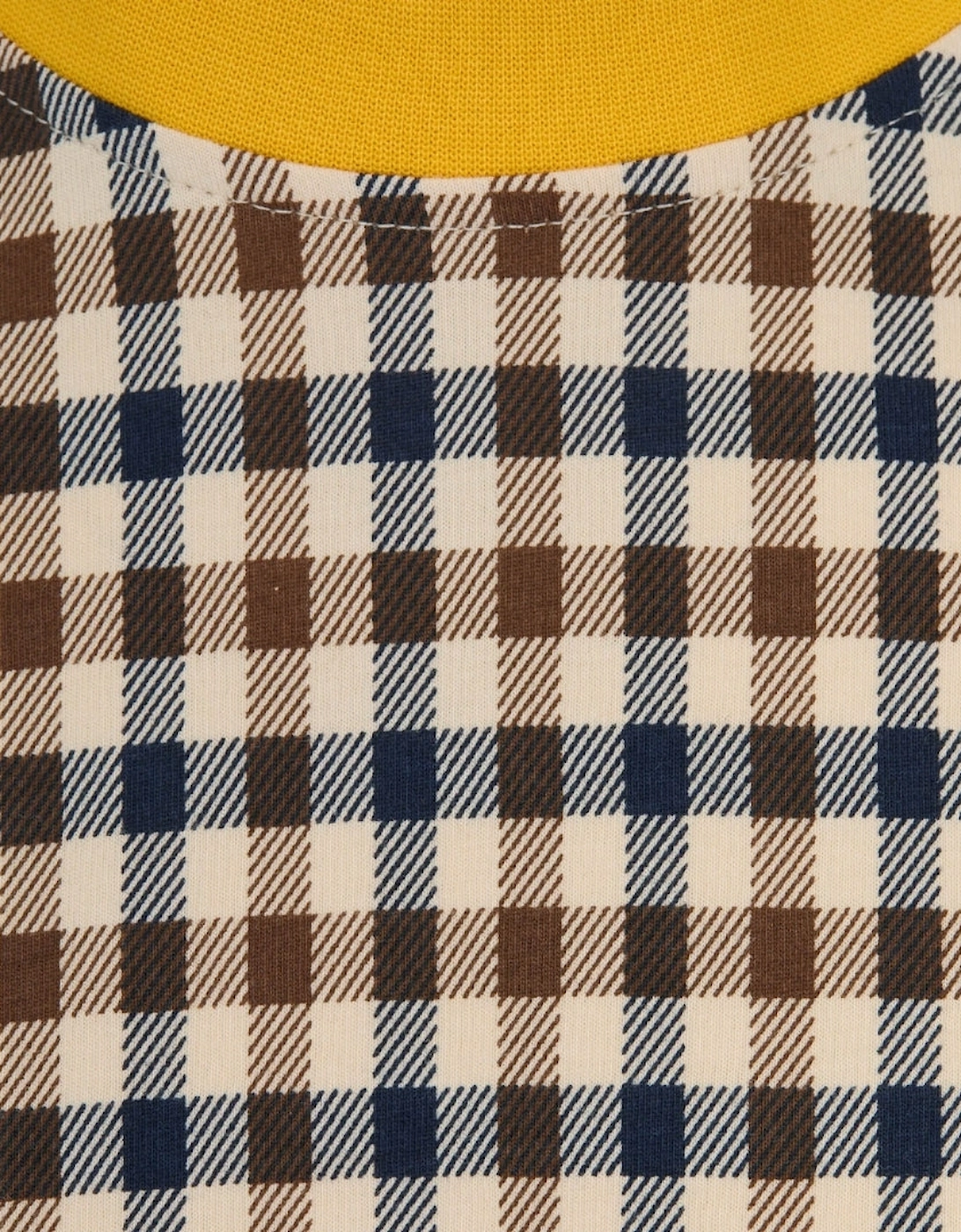 Aquascutum Active Iconic Check Beige T-Shirt