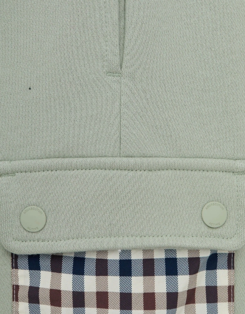 Aquascutum Active Lamina Pocket Salvia Light Green Shorts