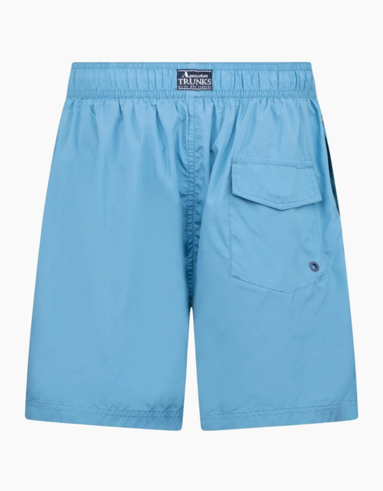 Aquascutum Active CC Piping Avio Blue Swim Shorts