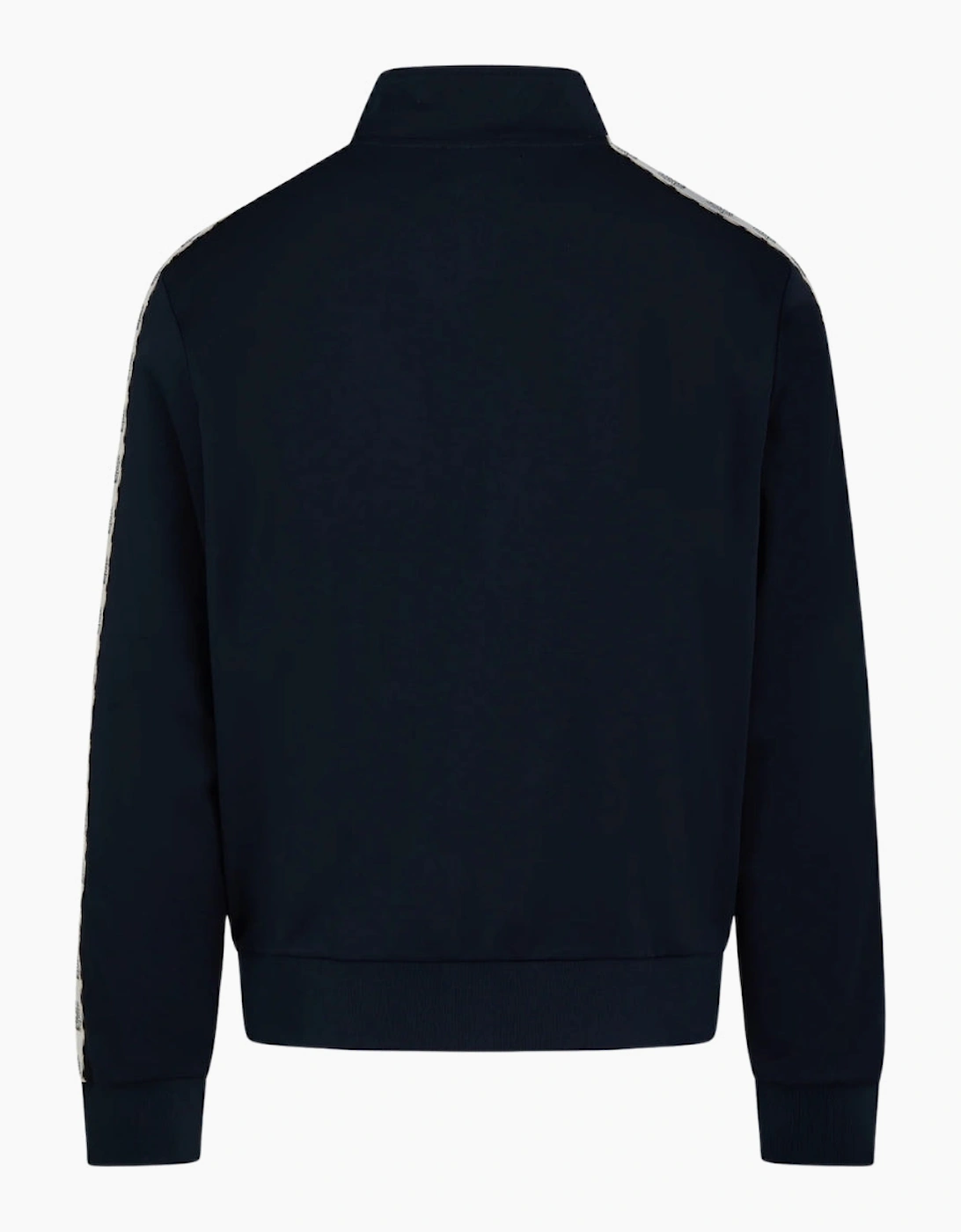 Aquascutum Active Crest Tape  Navy Zip Track Top
