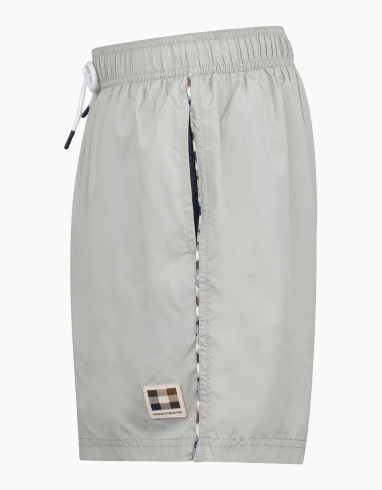 Aquascutum Active CC Piping Design Salvia Light Green Swim Shorts