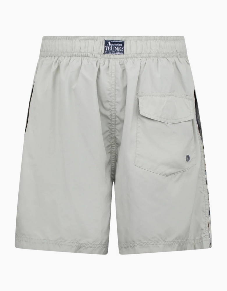 Aquascutum Active CC Piping Design Salvia Light Green Swim Shorts