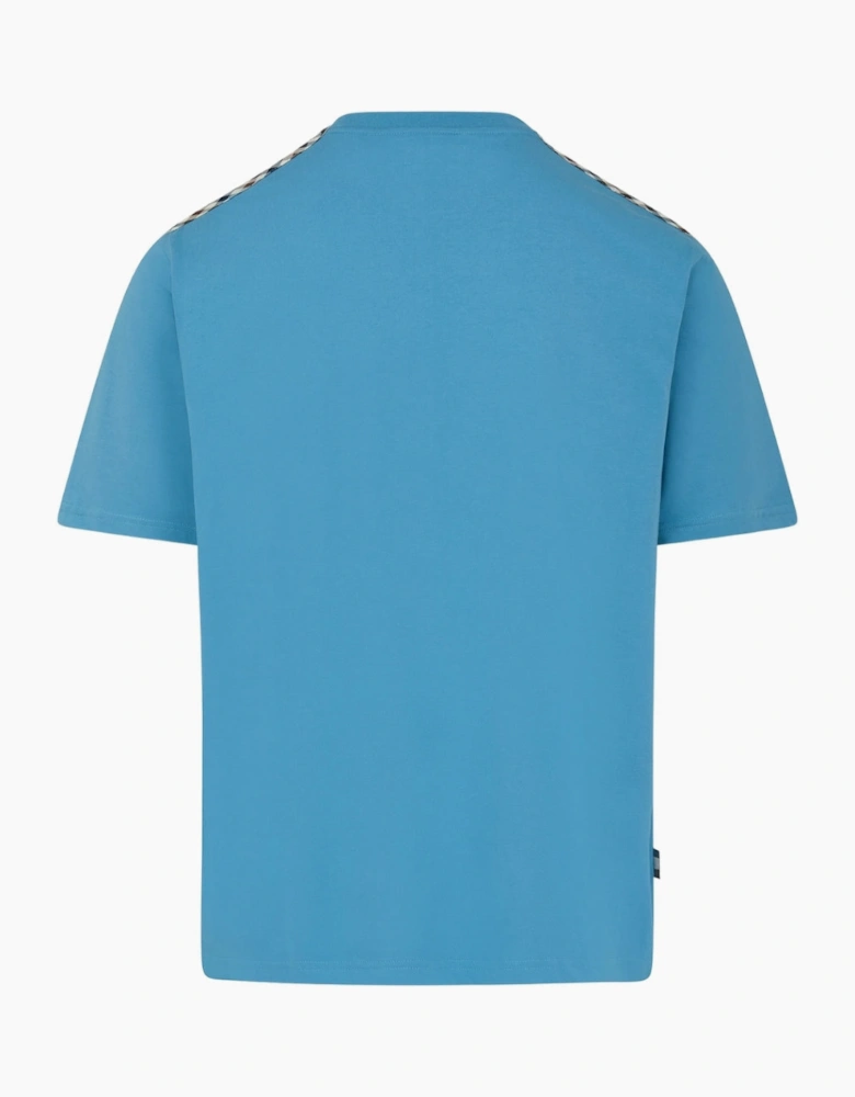 Aquascutum Active Insert Lamina Avio Blue T-Shirt