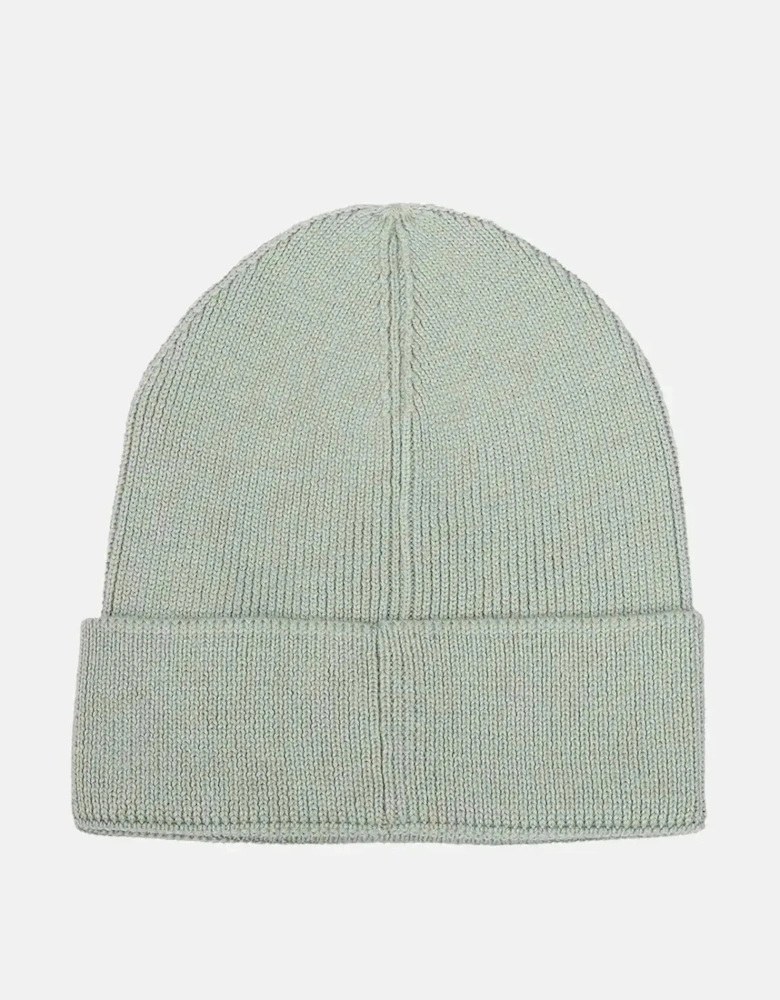 BOSS FOXXY WOOL MIX BEANIE LIGHT GREEN