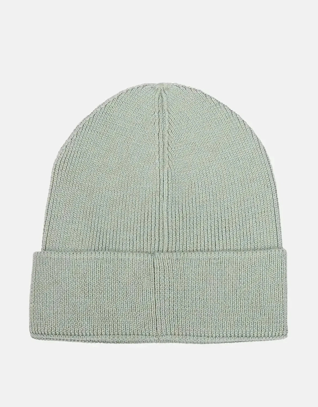 BOSS FOXXY WOOL MIX BEANIE LIGHT GREEN