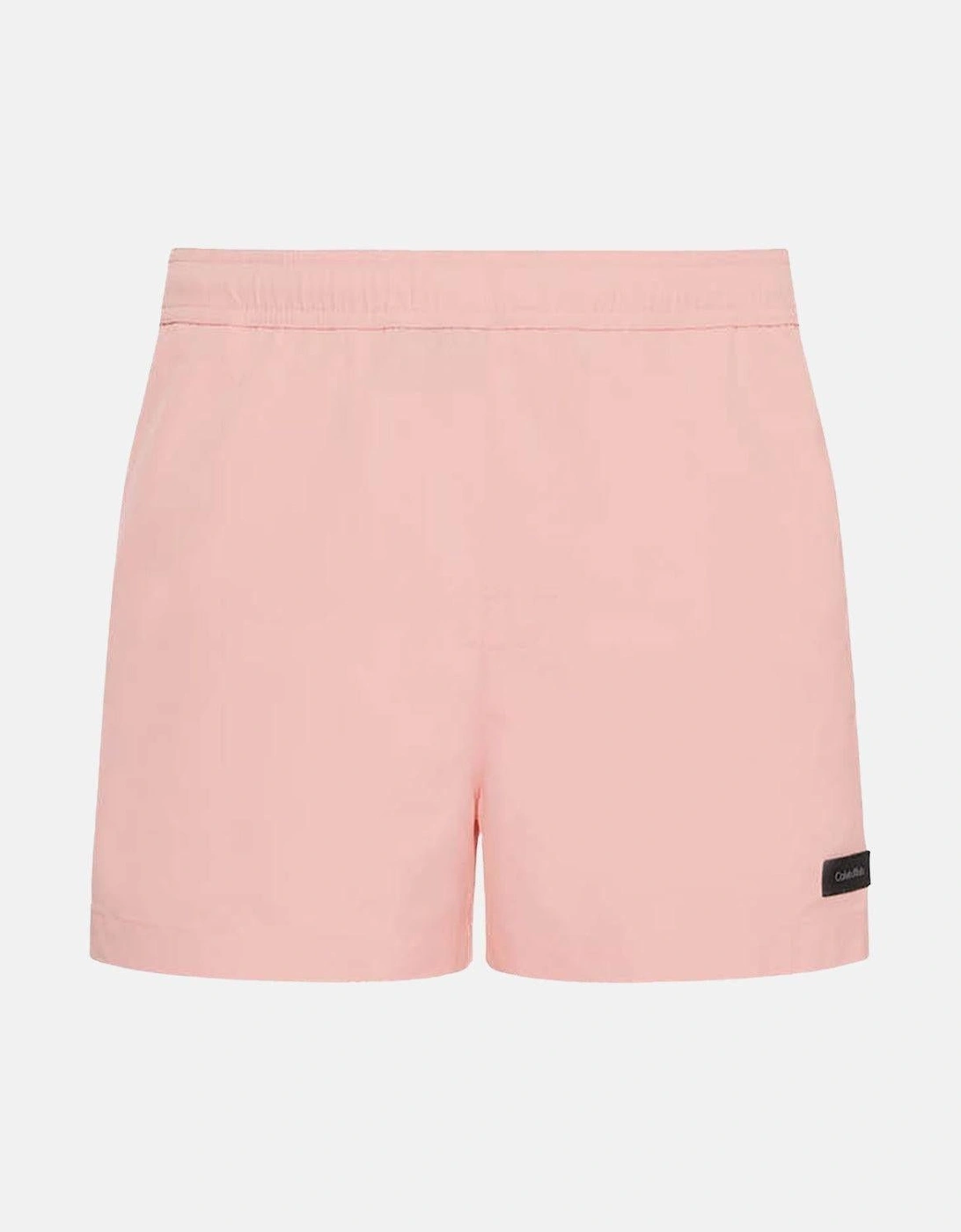 CALVIN KLEIN TAG LOGO SWIM SHORTS PINK, 5 of 4