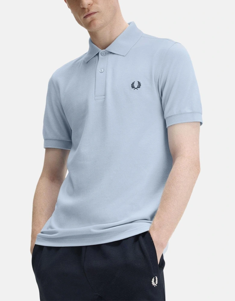FRED PERRY M6000 POLO SHIRT LIGHT SMOKE NAVY