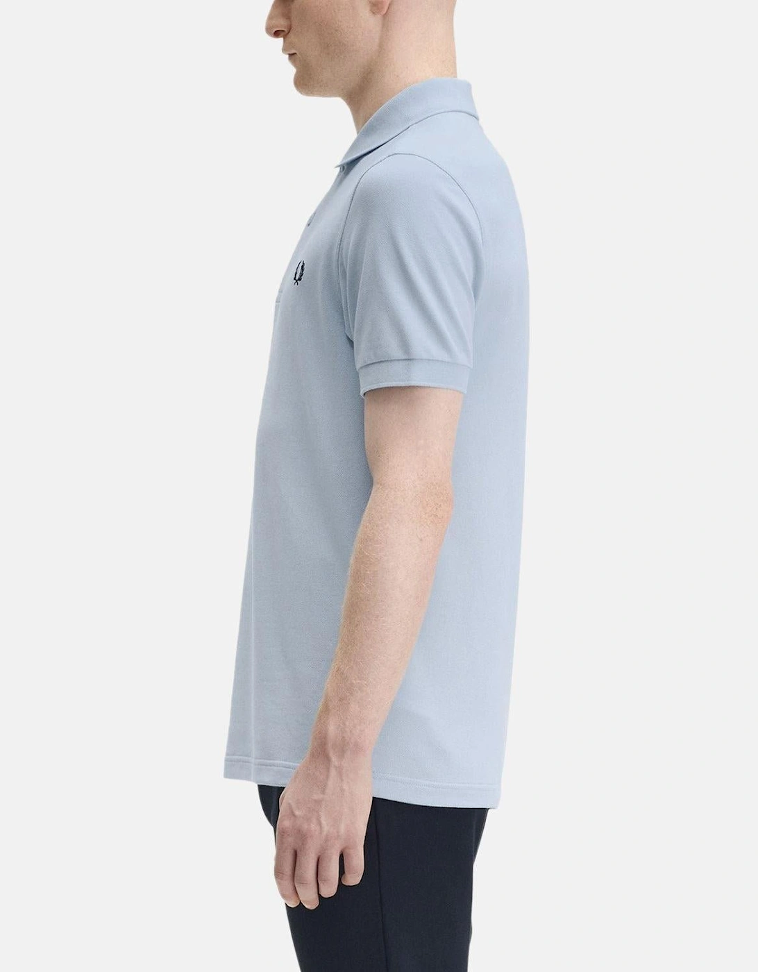 FRED PERRY M6000 POLO SHIRT LIGHT SMOKE NAVY