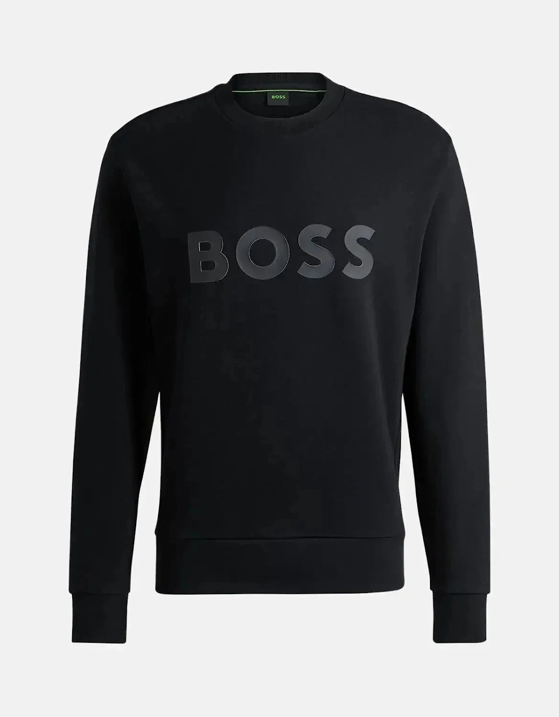 BOSS SALBO SANDWICH LOGO SWEATSHIRT BLACK, 6 of 5