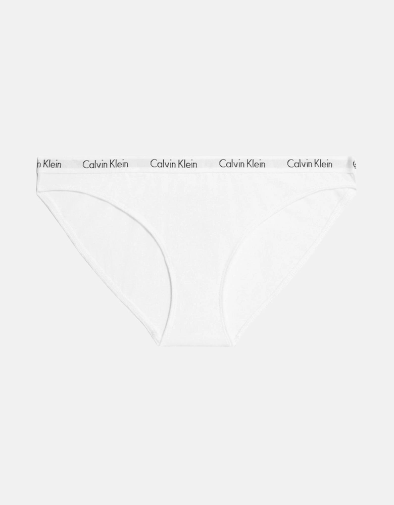 CALVIN KLEIN WOMENS CAROUSEL BIKINI BRIEFS WHITE