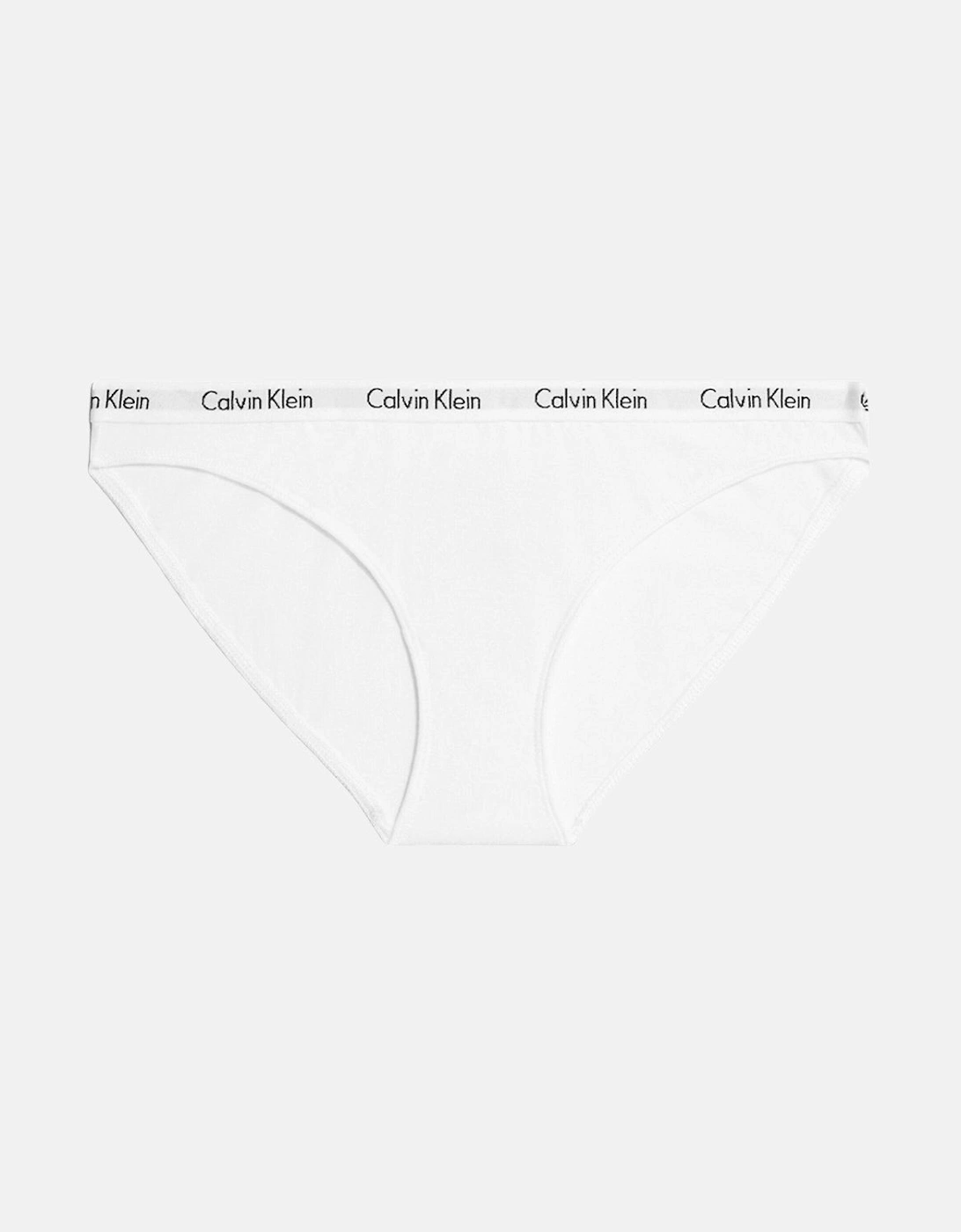 CALVIN KLEIN WOMENS CAROUSEL BIKINI BRIEFS WHITE