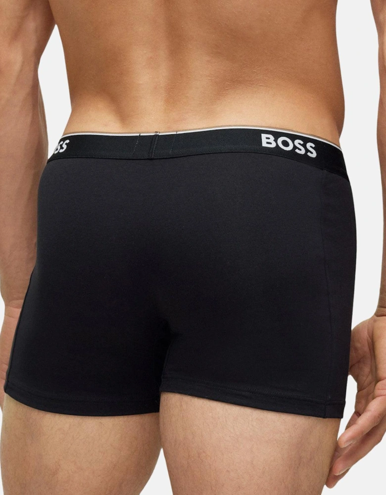 BOSS 3 PACK POWER BOXER BRIEFS BLACK