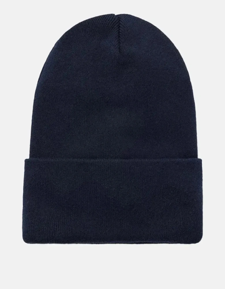 BOSS FANTASTICO COTTON BEANIE DARK BLUE