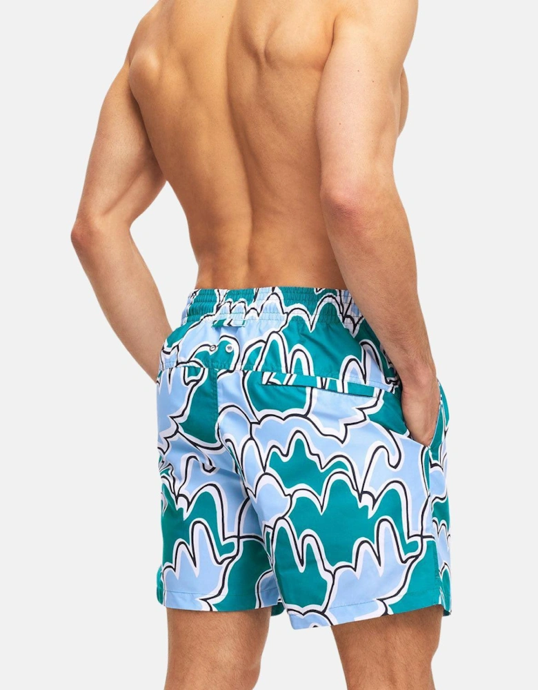 DEREK ROSE MAUI 45 SWIM SHORTS MULTI