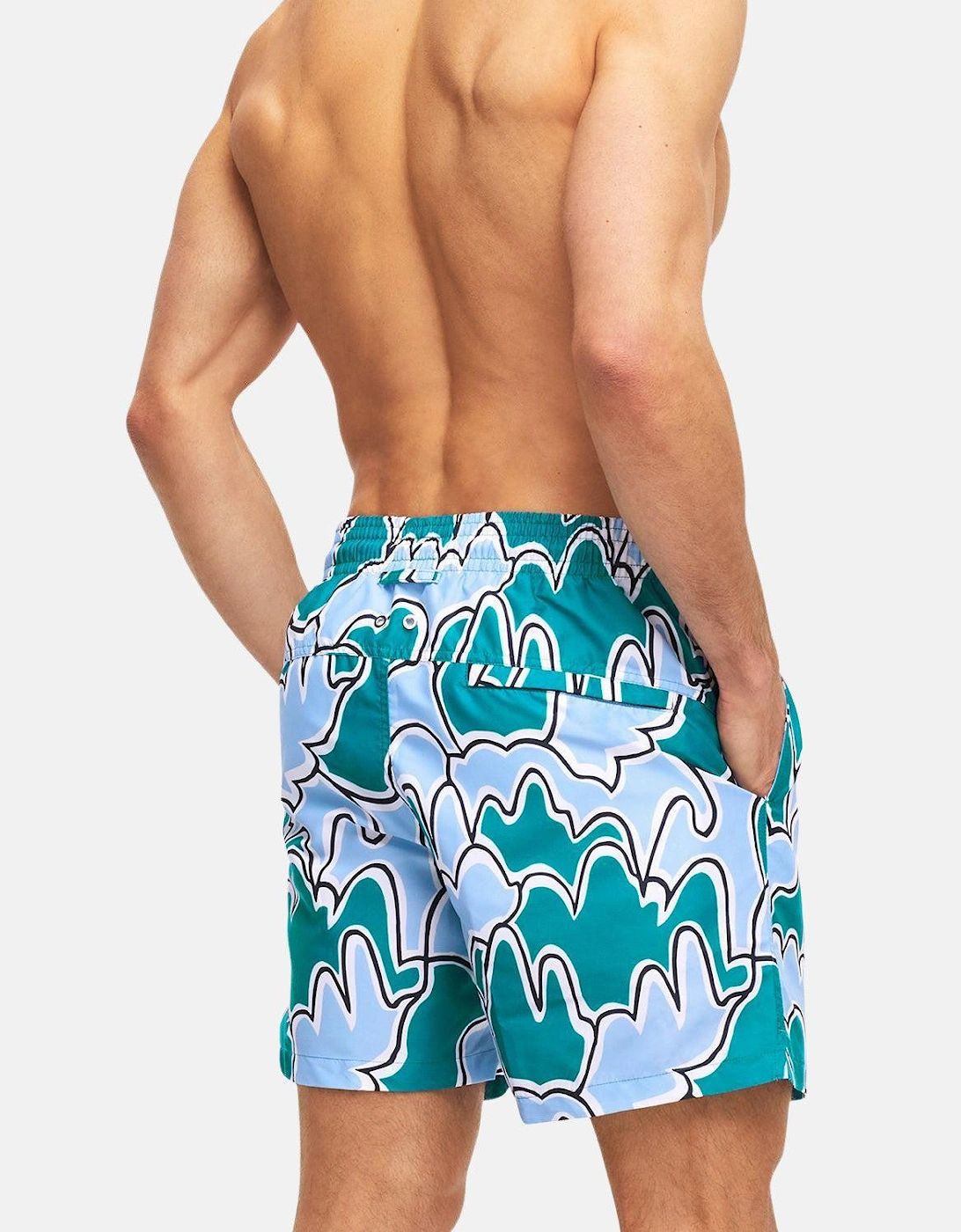 DEREK ROSE MAUI 45 SWIM SHORTS MULTI