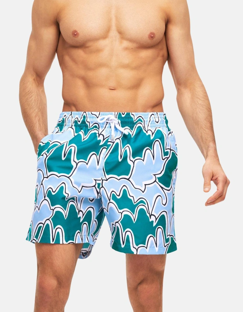 DEREK ROSE MAUI 45 SWIM SHORTS MULTI