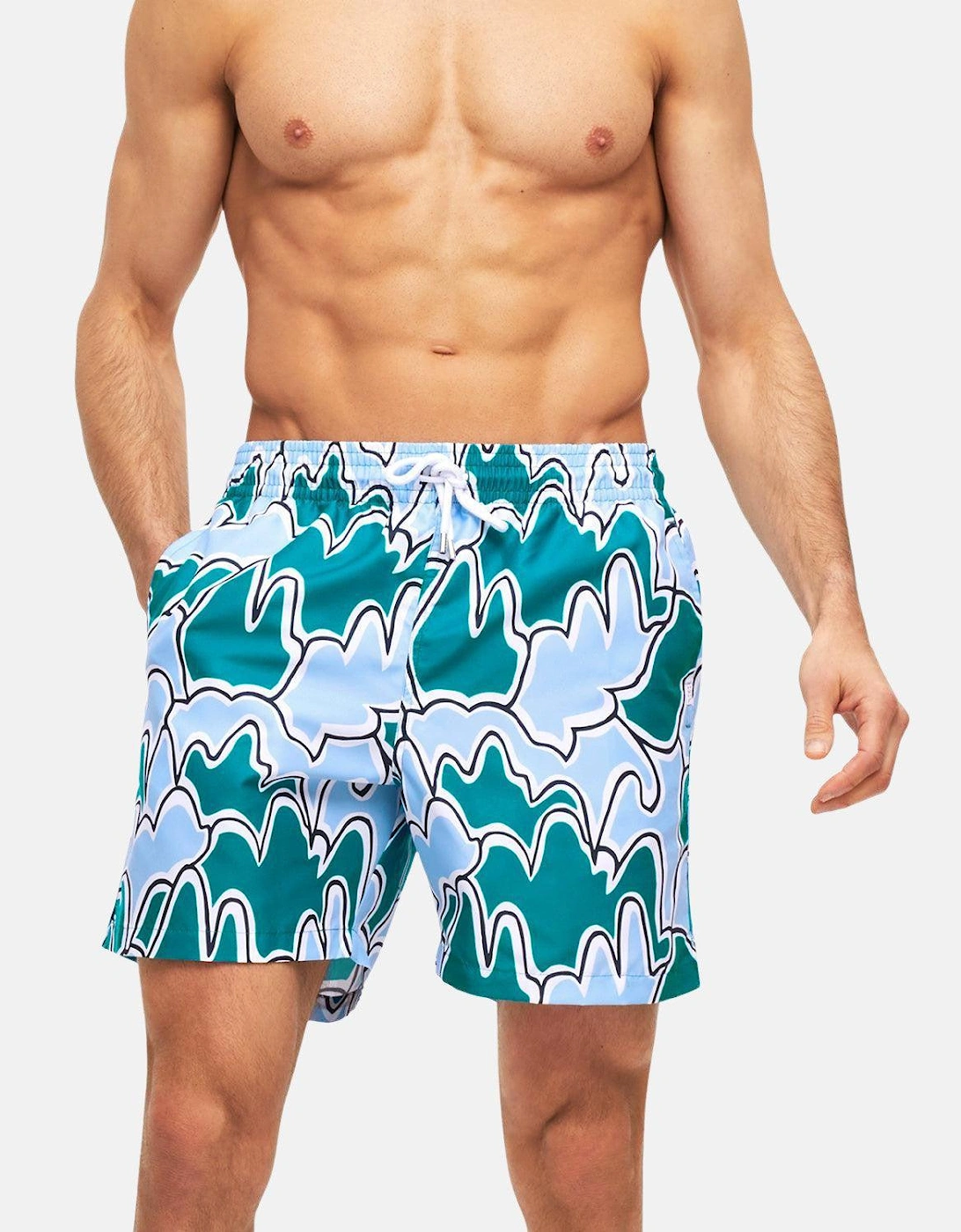 DEREK ROSE MAUI 45 SWIM SHORTS MULTI