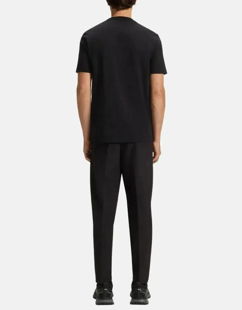 BOSS MENS ICONIC ZONE T-SHIRT BLACK