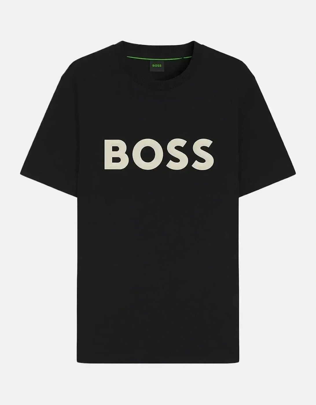 BOSS MENS ICONIC ZONE T-SHIRT BLACK, 6 of 5