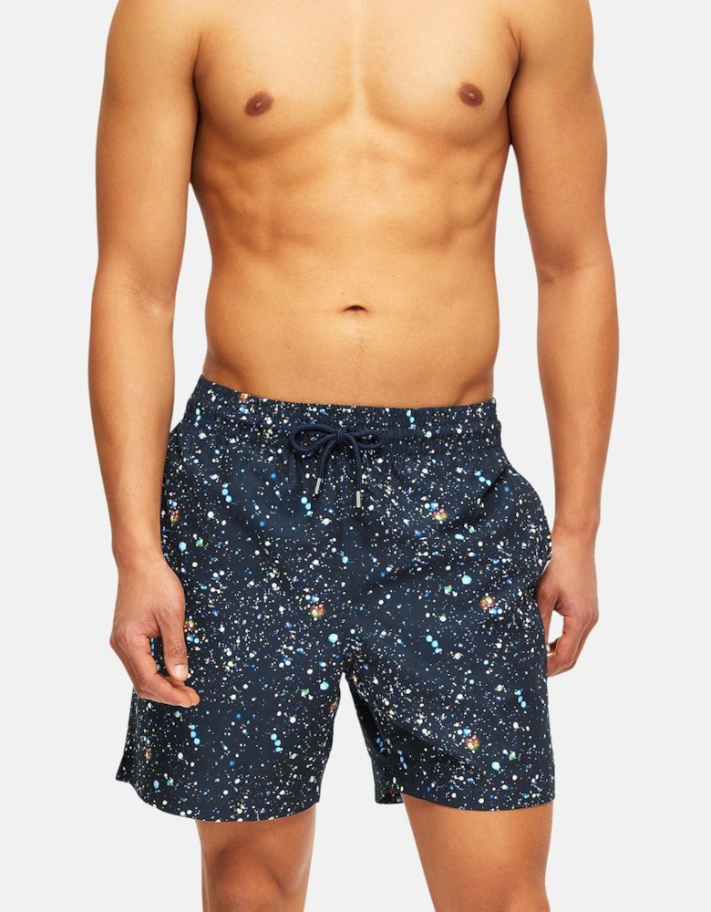 DEREK ROSE MAUI 36 SWIM SHORTS NAVY
