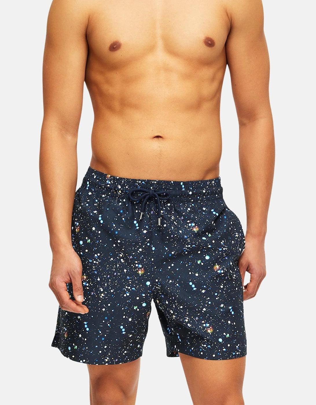 DEREK ROSE MAUI 36 SWIM SHORTS NAVY