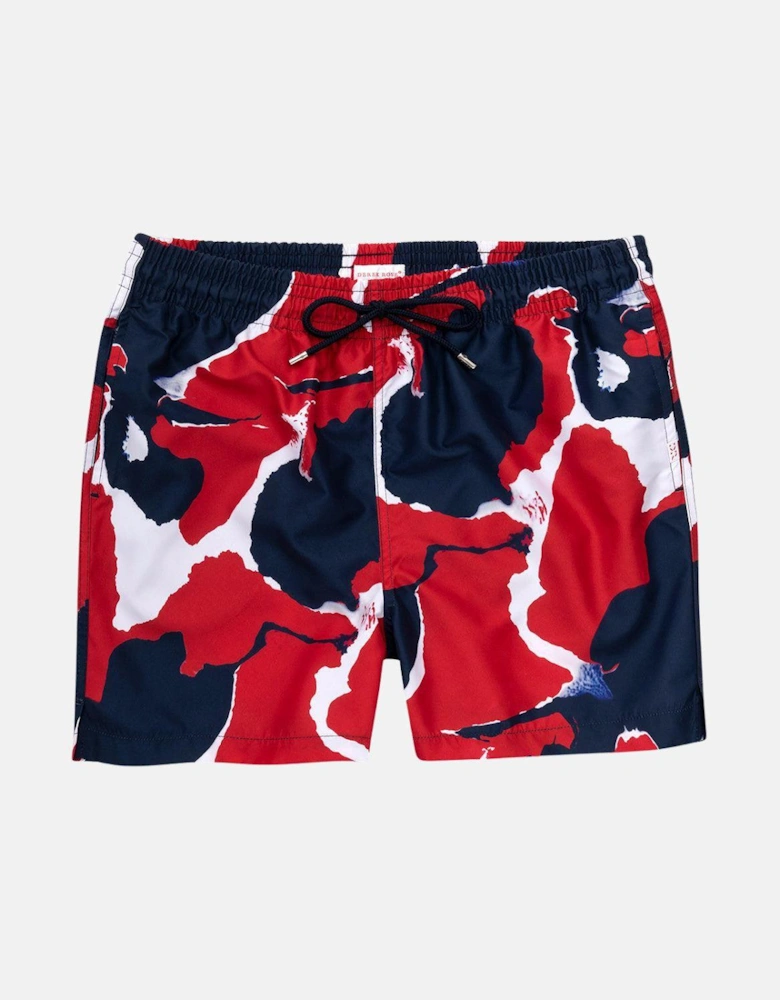 DEREK ROSE MAUI 29 SWIM SHORTS RED