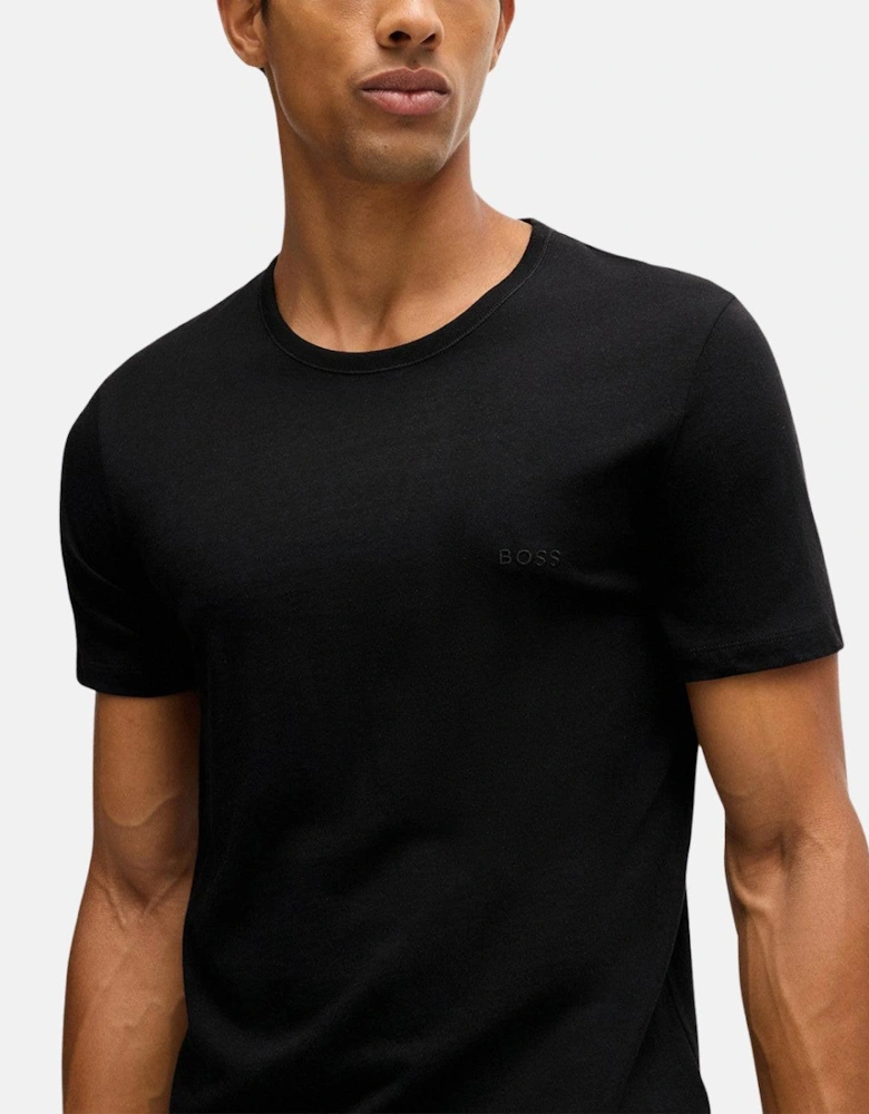 BOSS 3-PACK T-SHIRTS BLACK