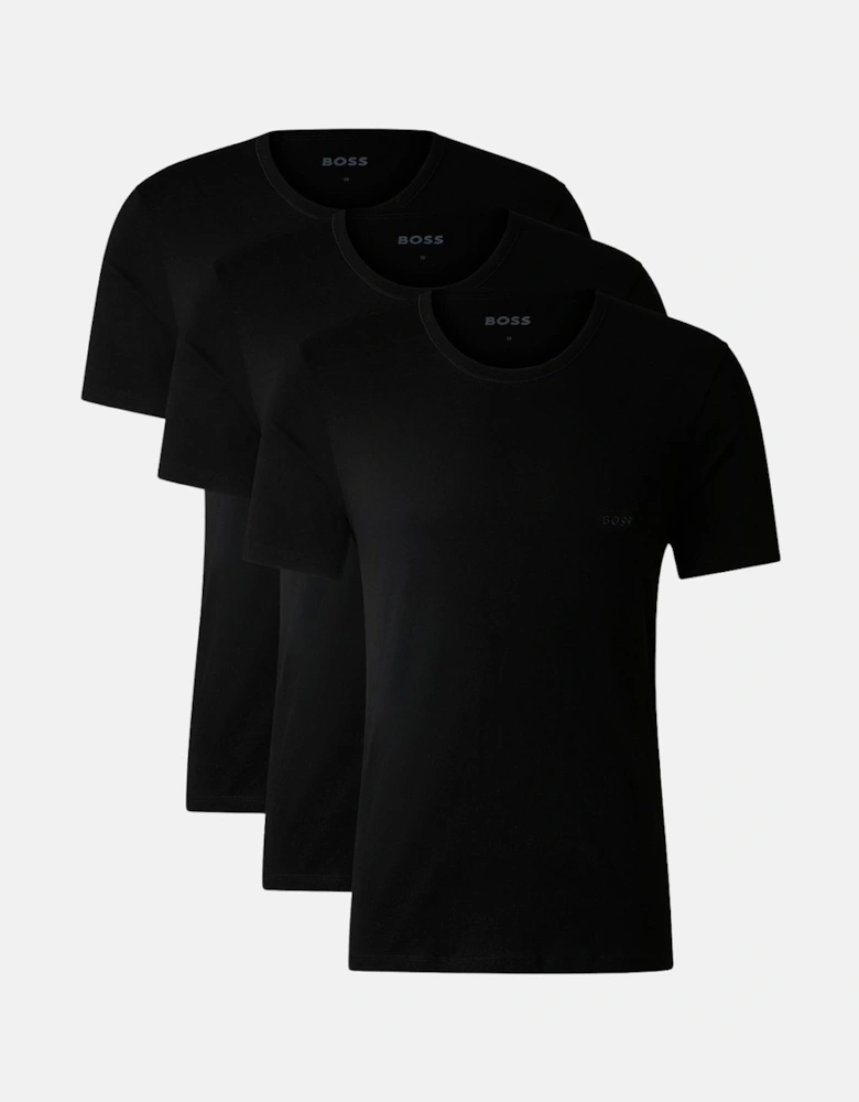 BOSS 3-PACK T-SHIRTS BLACK