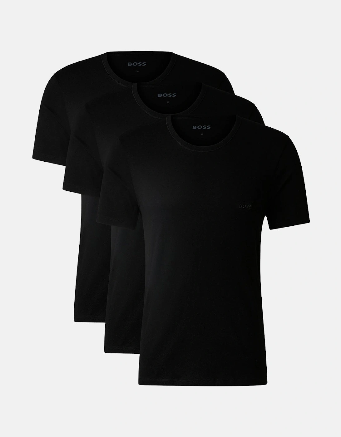 BOSS 3-PACK T-SHIRTS BLACK, 5 of 4