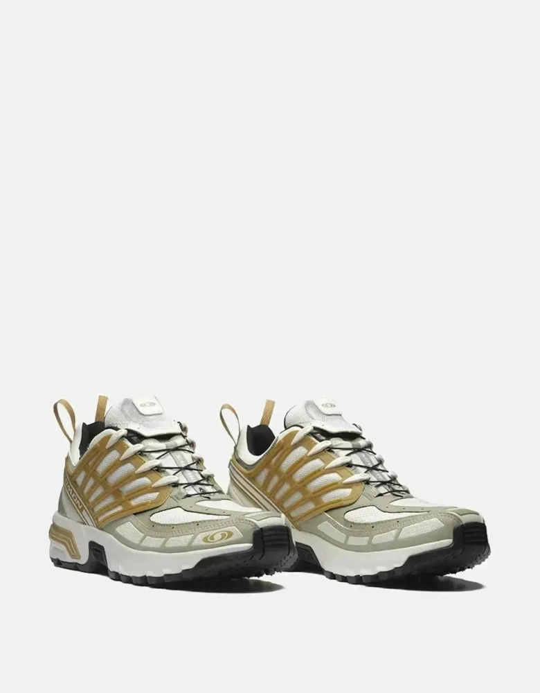 SALOMON MENS ACS PRO GORE TEX SNEAKERS ICICLE ANTELOPE TEA