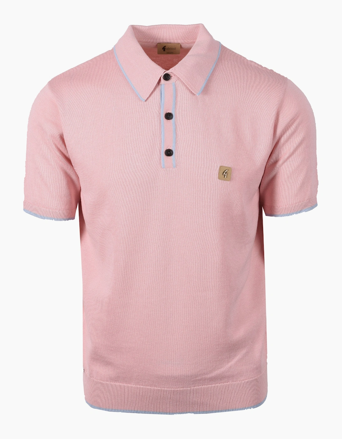 GABICCI LINEKER KNITTED POLO SHIRT CANDY, 4 of 3