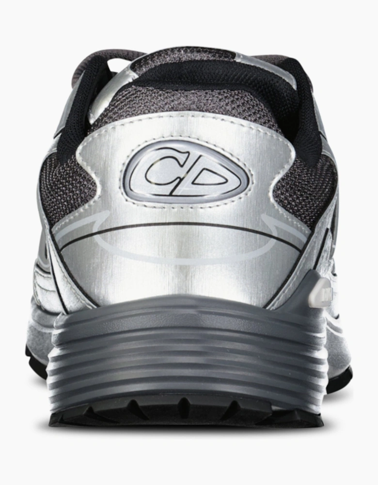 Dior B30 Countdown Sneakers in Deep Grey/Silvertone Metallic