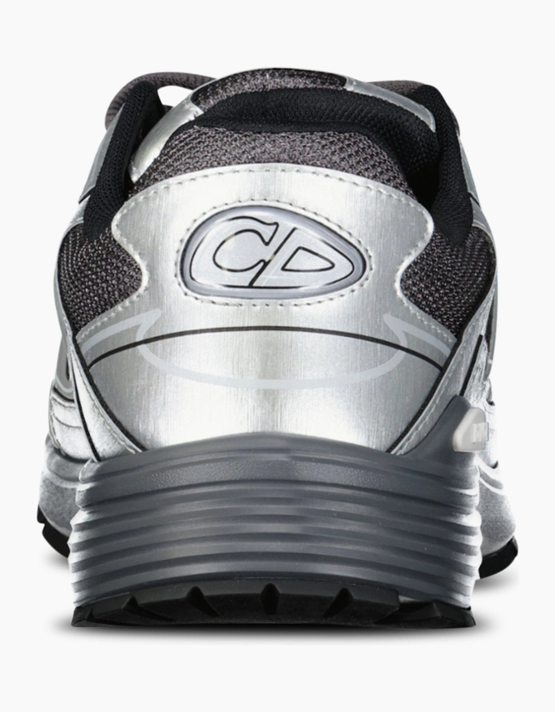Dior B30 Countdown Sneakers in Deep Grey/Silvertone Metallic