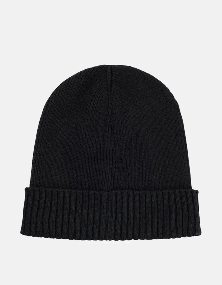 BOSS ASIC-X COTTON WOOL BEANIE DARK BLUE