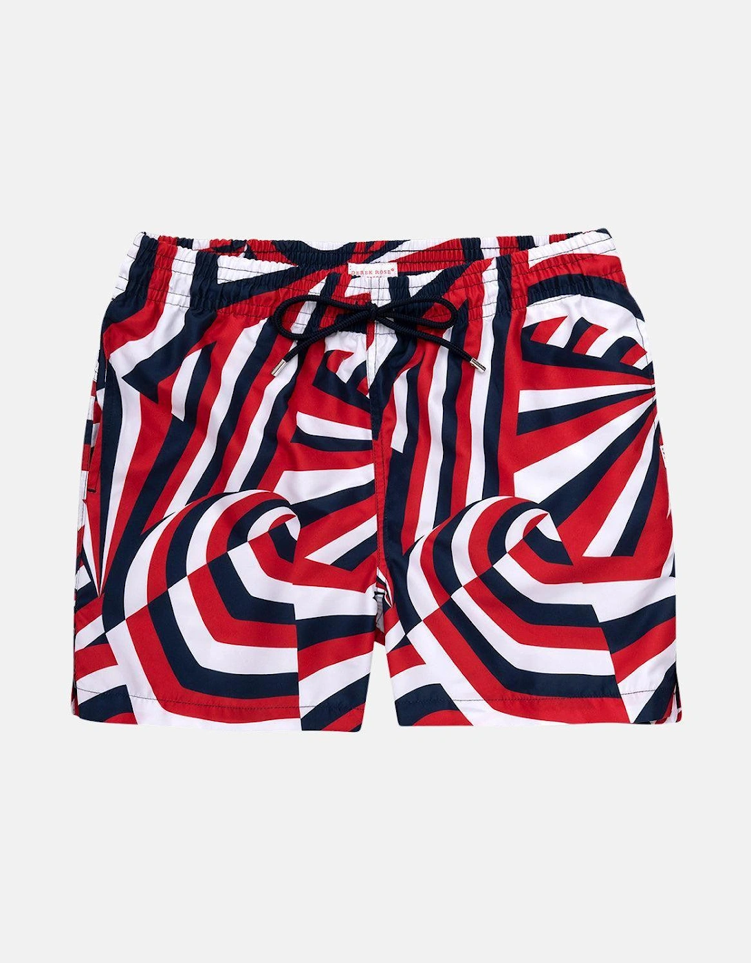 DEREK ROSE MAUI 28 SWIM SHORTS RED, 6 of 5