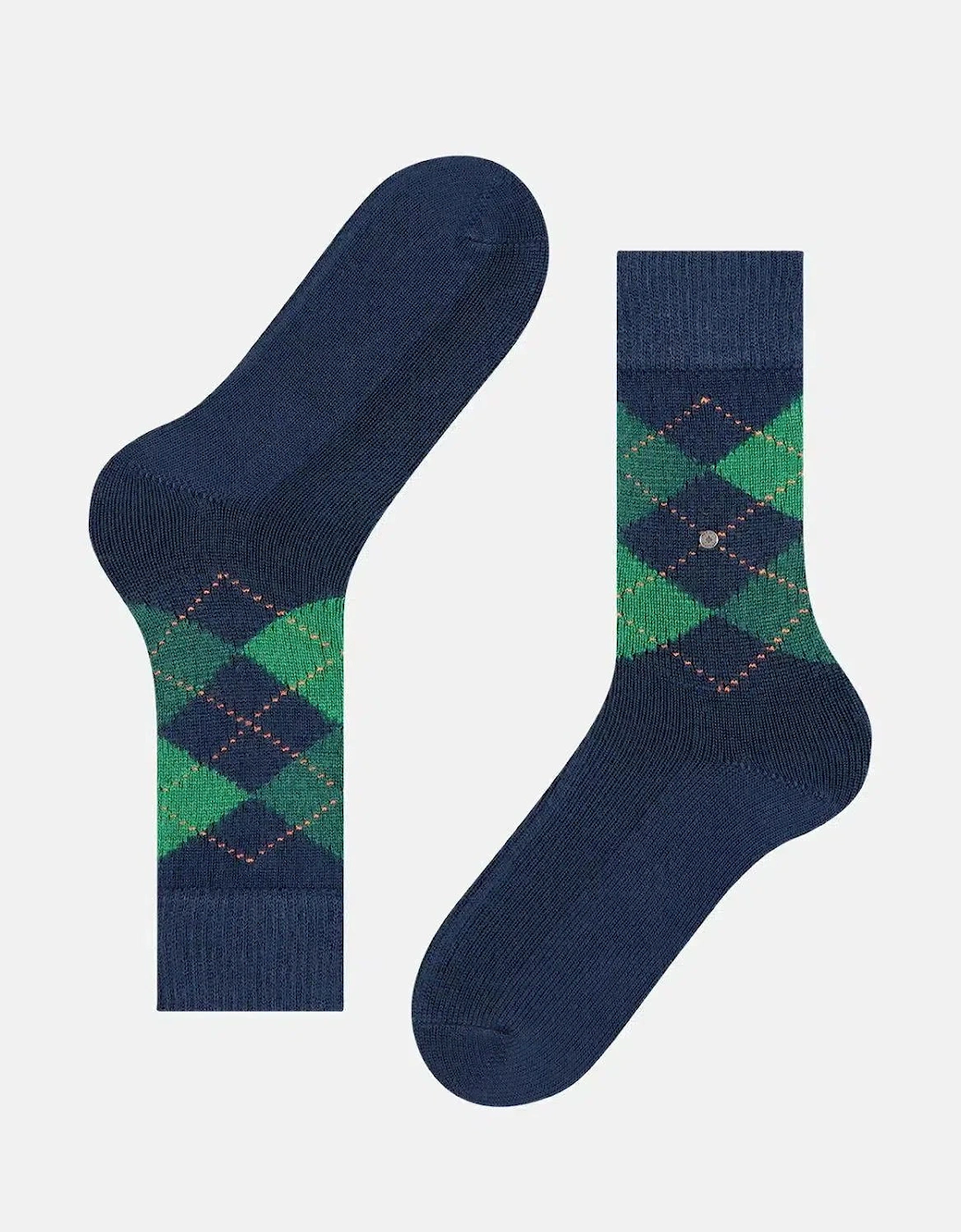 BURLINGTON MENS PRESTON SOCKS NAVY