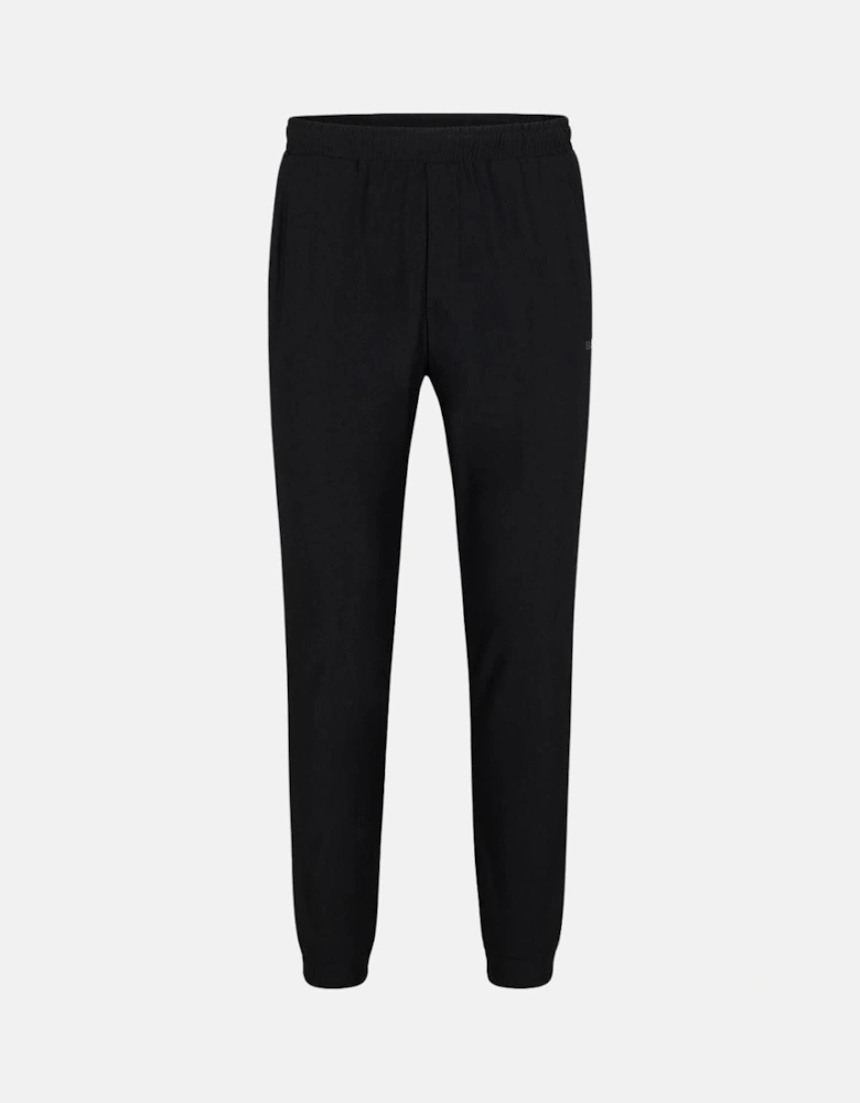 BOSS QUICK DRY TRACKSUIT BOTTOMS BLACK