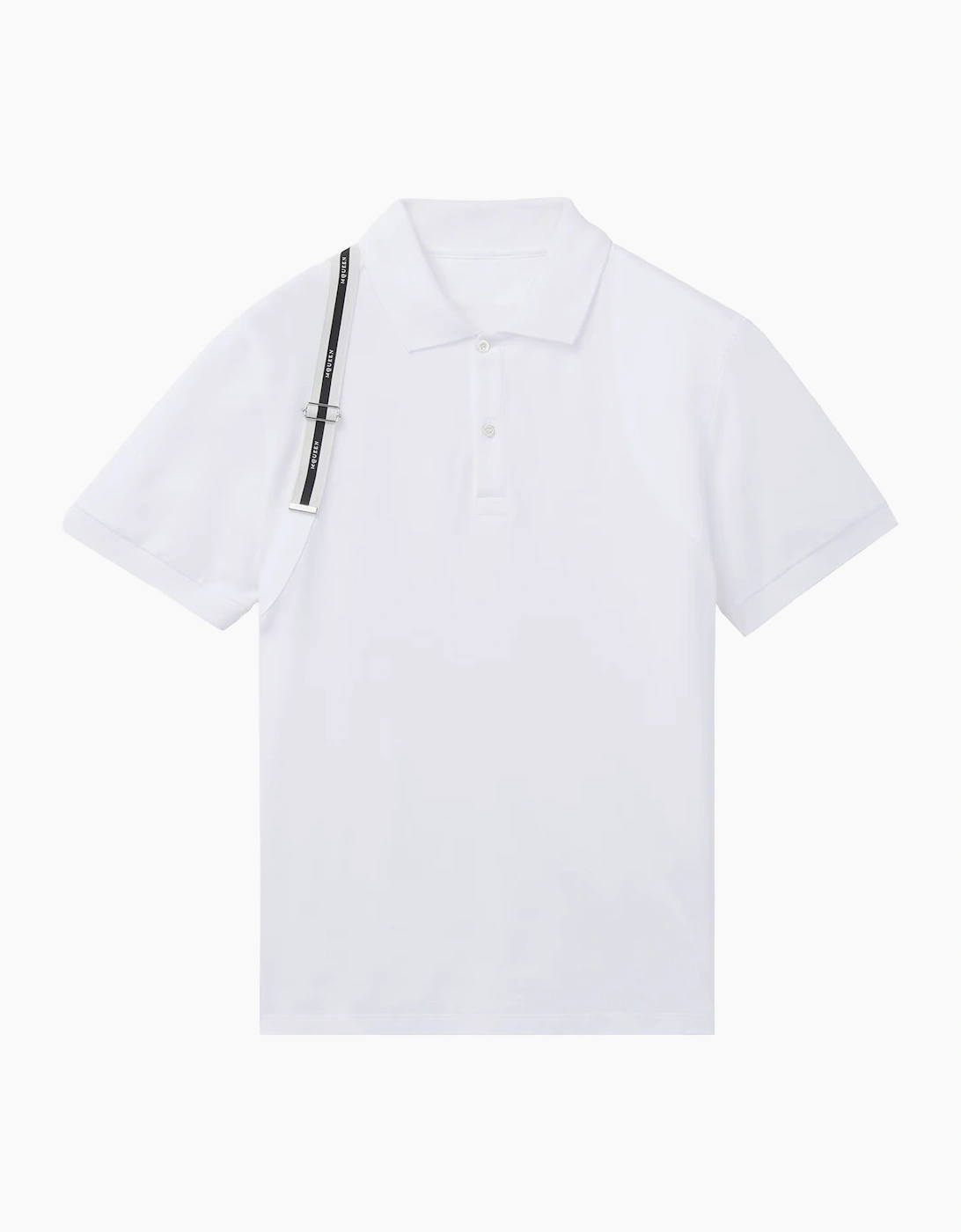 Harness Polo Shirt White