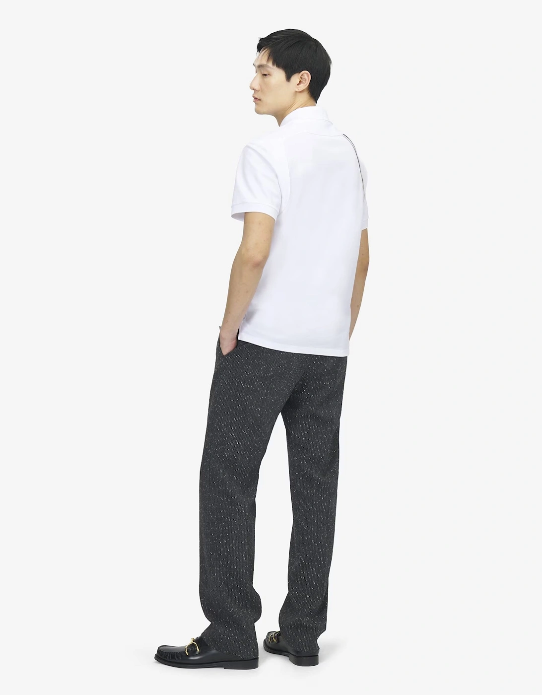 Harness Polo Shirt White