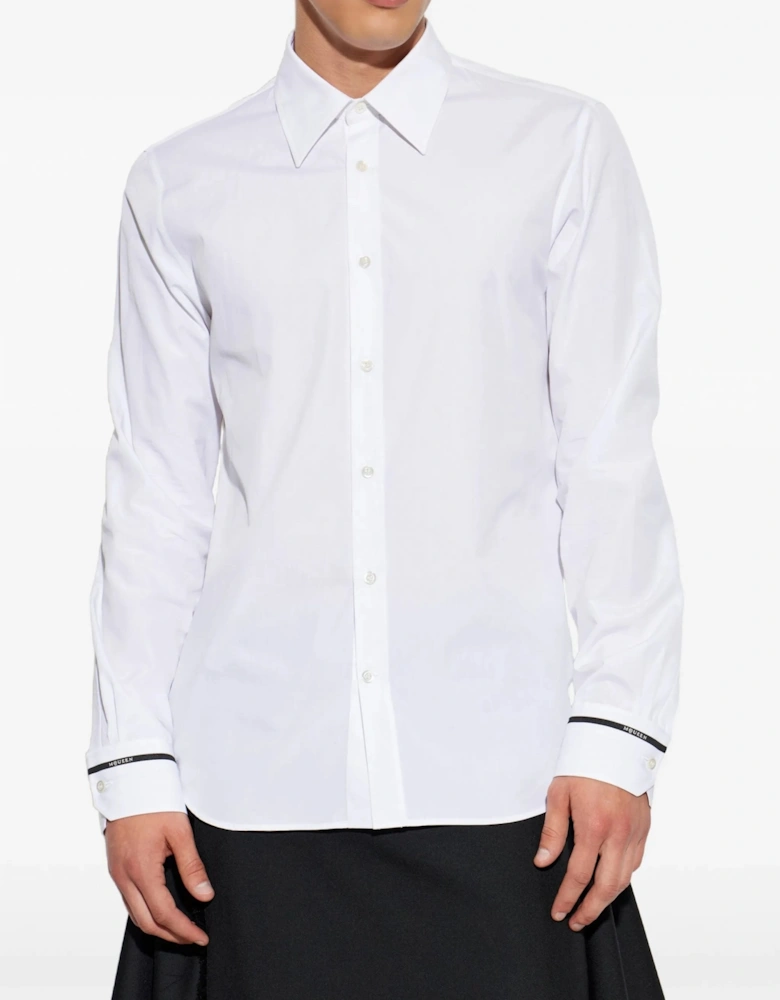 Poplin Cotton Shirt White