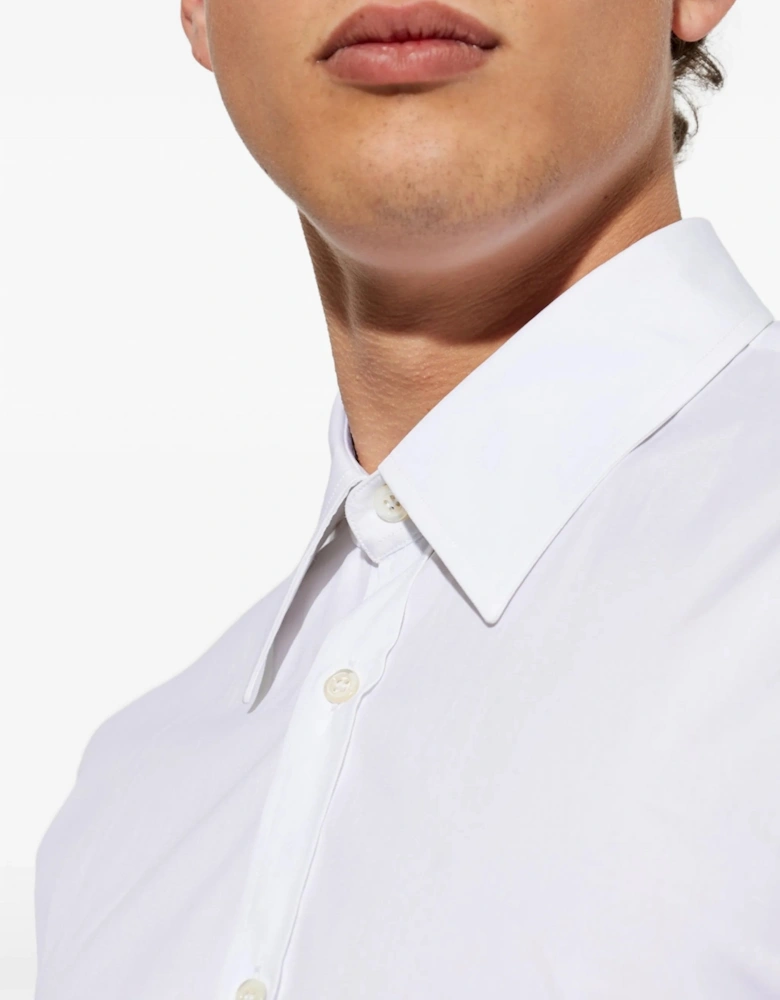 Poplin Cotton Shirt White
