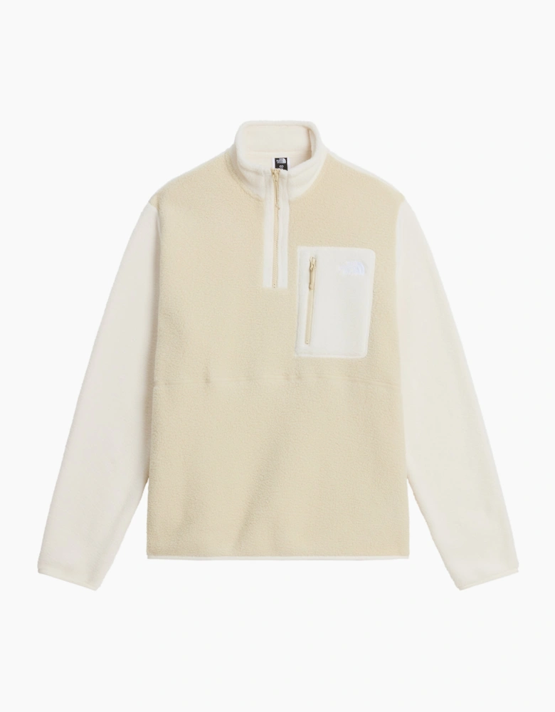 Yumiori 1/4 Zip Fleece Cream