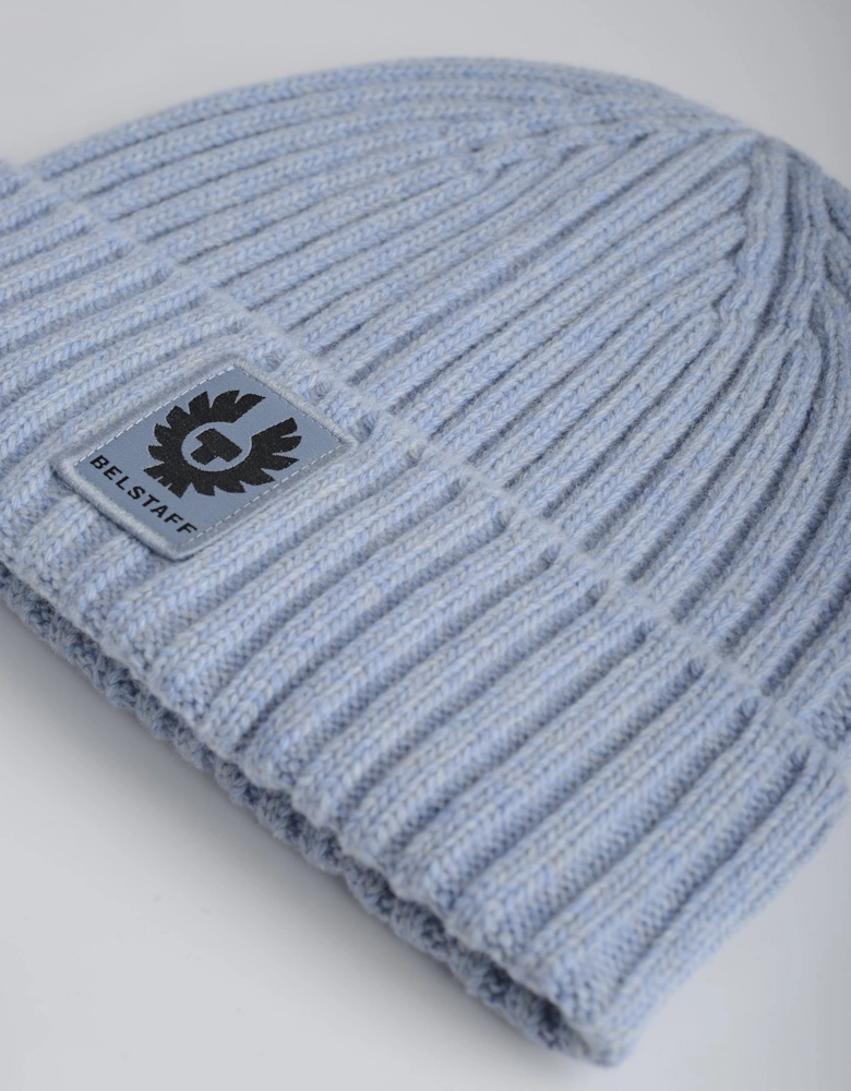 Watch Beanie Hat Blue