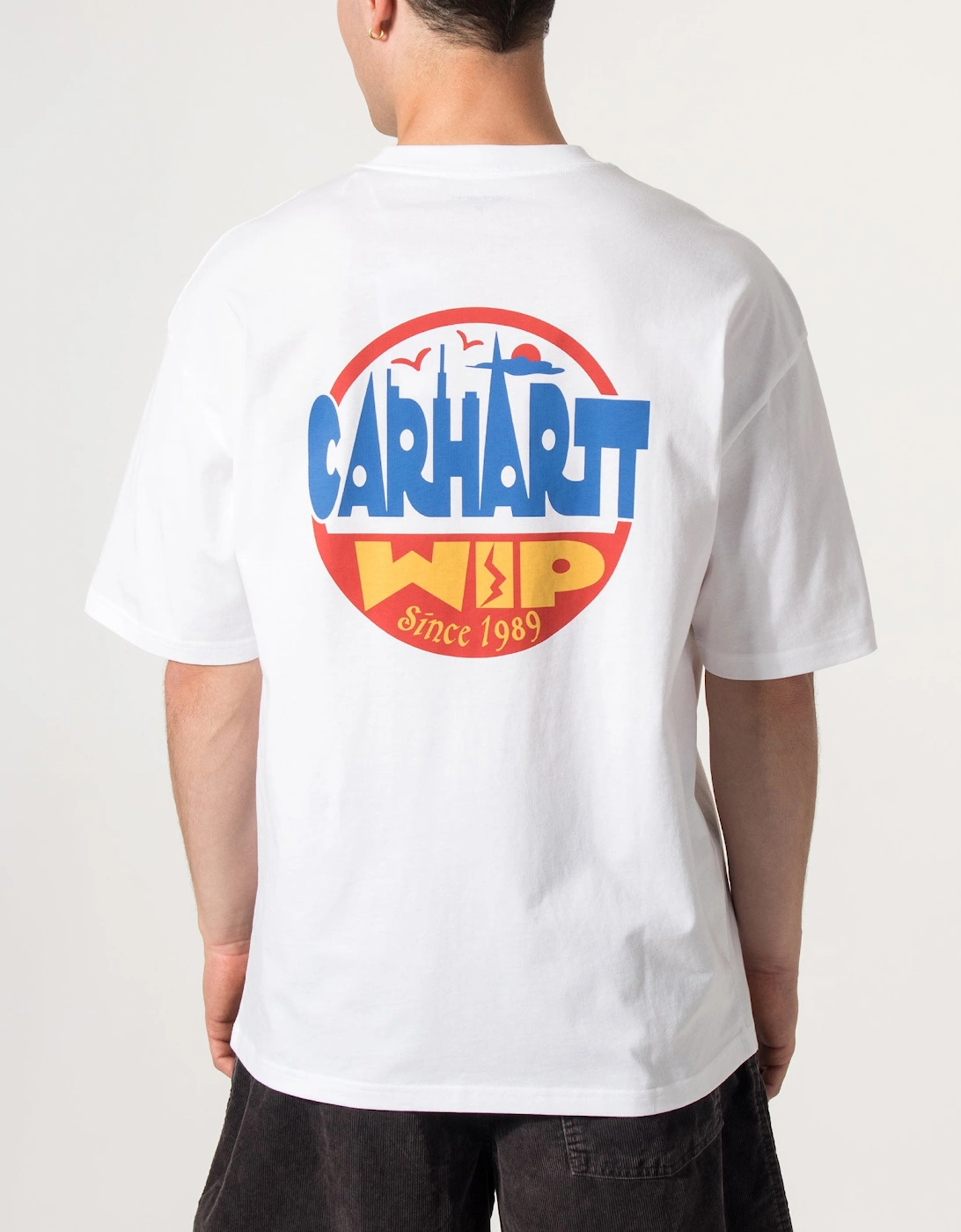 Oversized Fit Luggage Label T-Shirt
