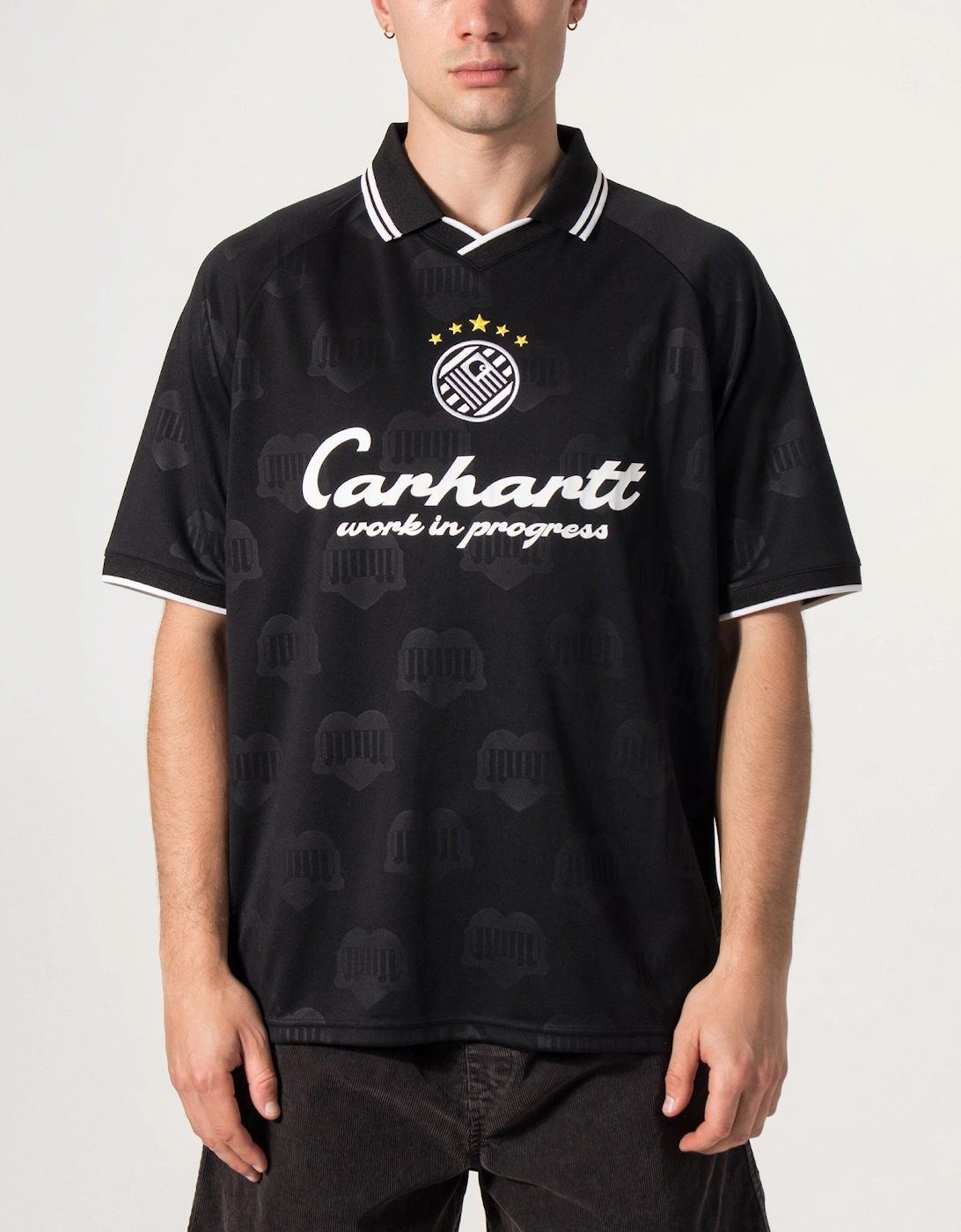 Loose Fit Terrace Football T-Shirt