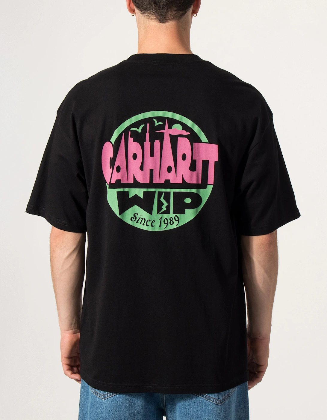 Oversized Fit Luggage Label T-Shirt