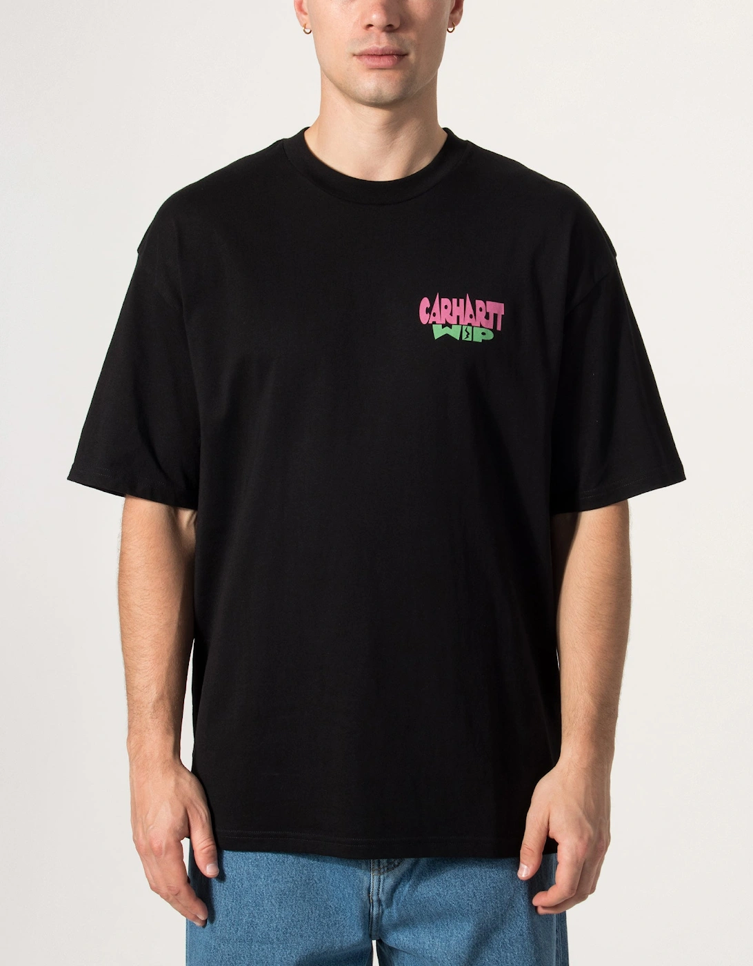 Oversized Fit Luggage Label T-Shirt