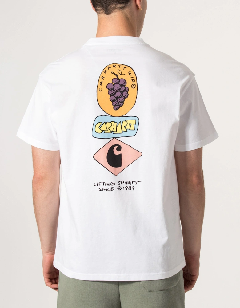 Loose Fit Stacked Grapes T-Shirt