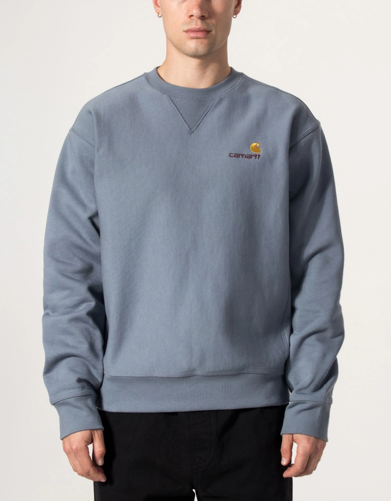 Loose Fit American Script Sweatshirt